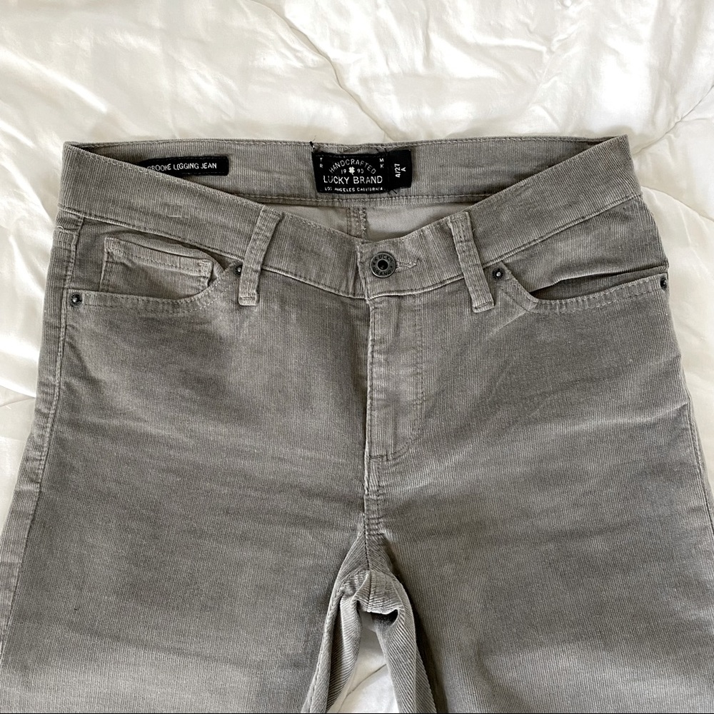 Lucky Brand Brooke legging corduroy jeans